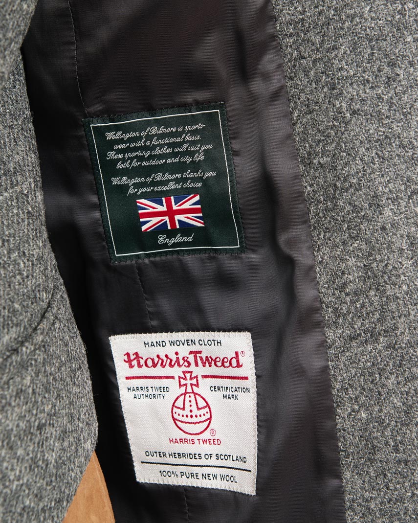 Harris Tweed Blazer ''Carola'' in anthra melange