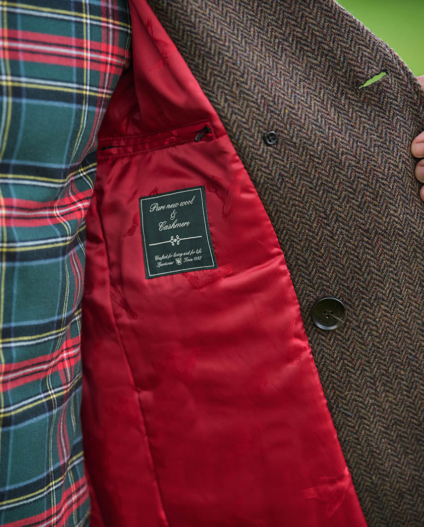 Herren Cabanjacke ”Seaberg” in Irish Tweed