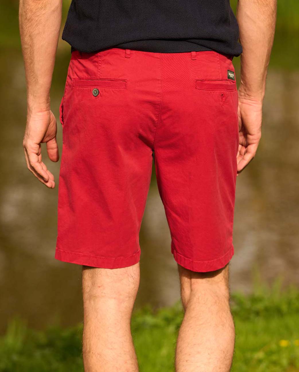 Feine Herren Bermuda ''Mr. Koke'' in red