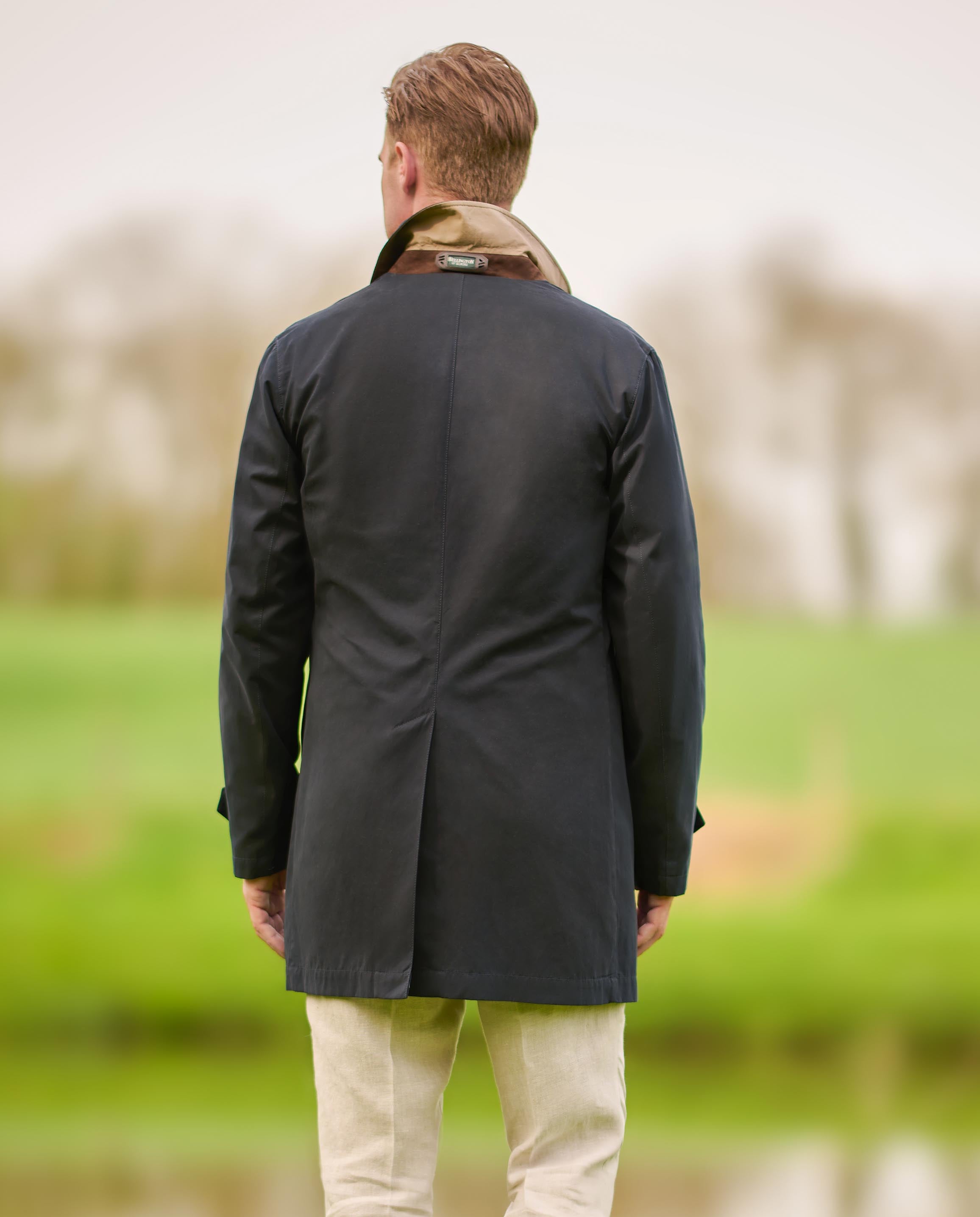 Herren Kurzmantel ”Stirling” in navy