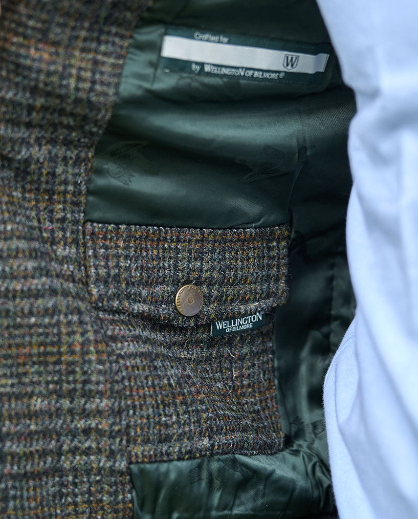 Herren Blouson "Lumber" in Harris Tweed