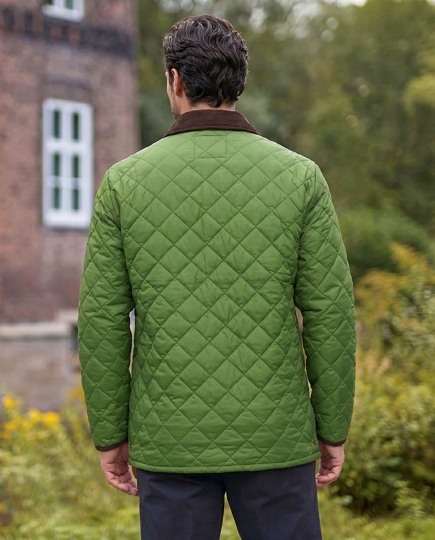 Herren Steppjacke ''York'' in fresh green