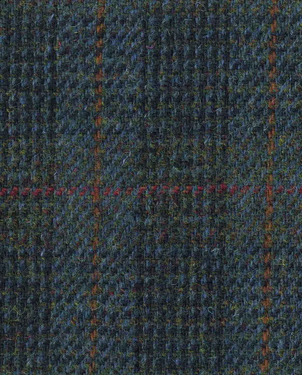 Harris Tweed Sakko ''London'' in multi-blue Tweed