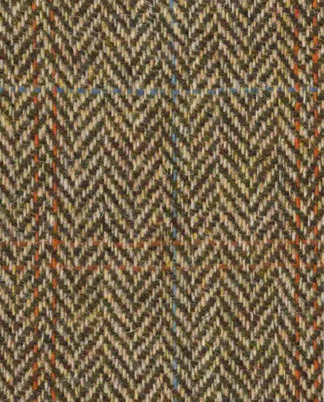 Harris Tweed Sakko ''London'' in sand herringbone