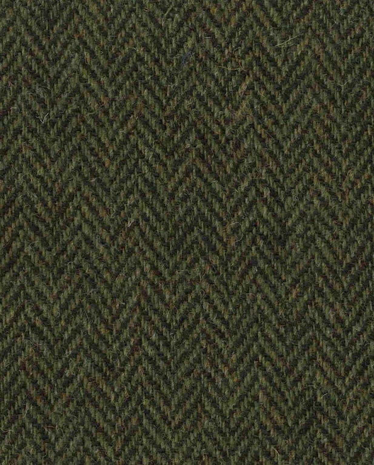 Harris Tweed Sakko ''London'' in green Island Herringbone