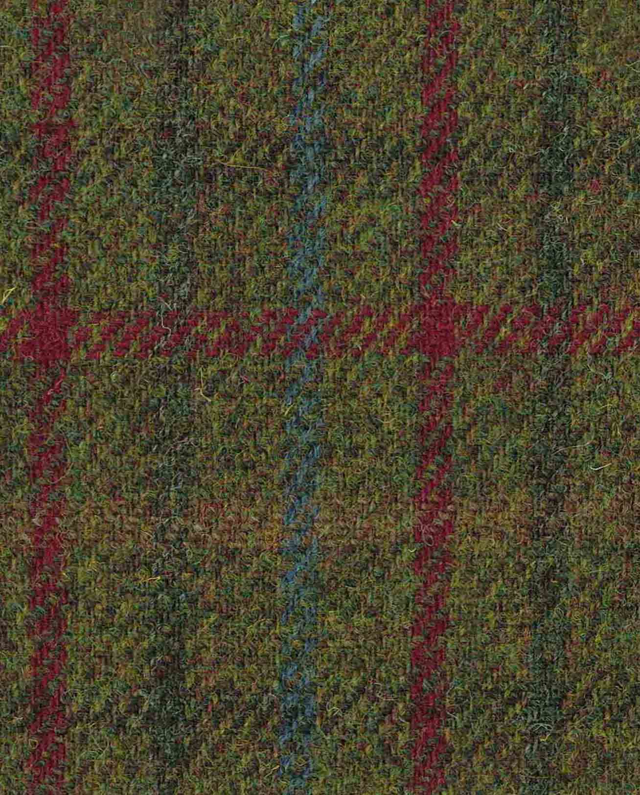 Harris Tweed Sakko ''London'' in red-blue Check