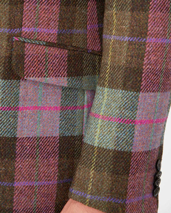 Harris Tweed Sakko "London" in tartan check