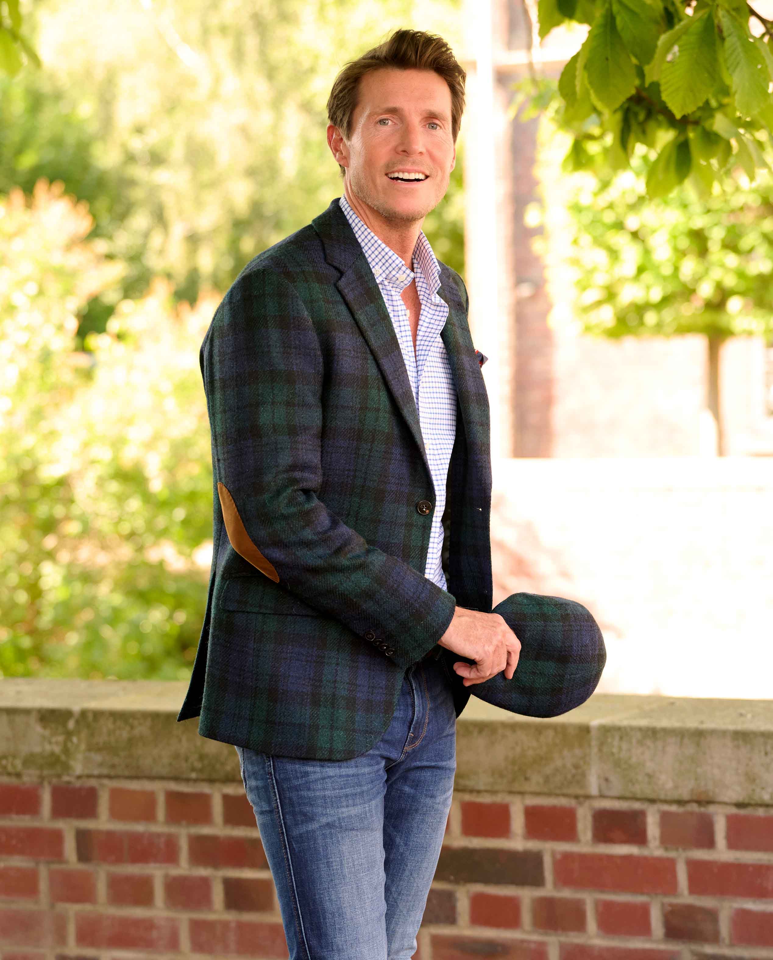 Harris Tweed Sakko ''London'' in Blackwatch