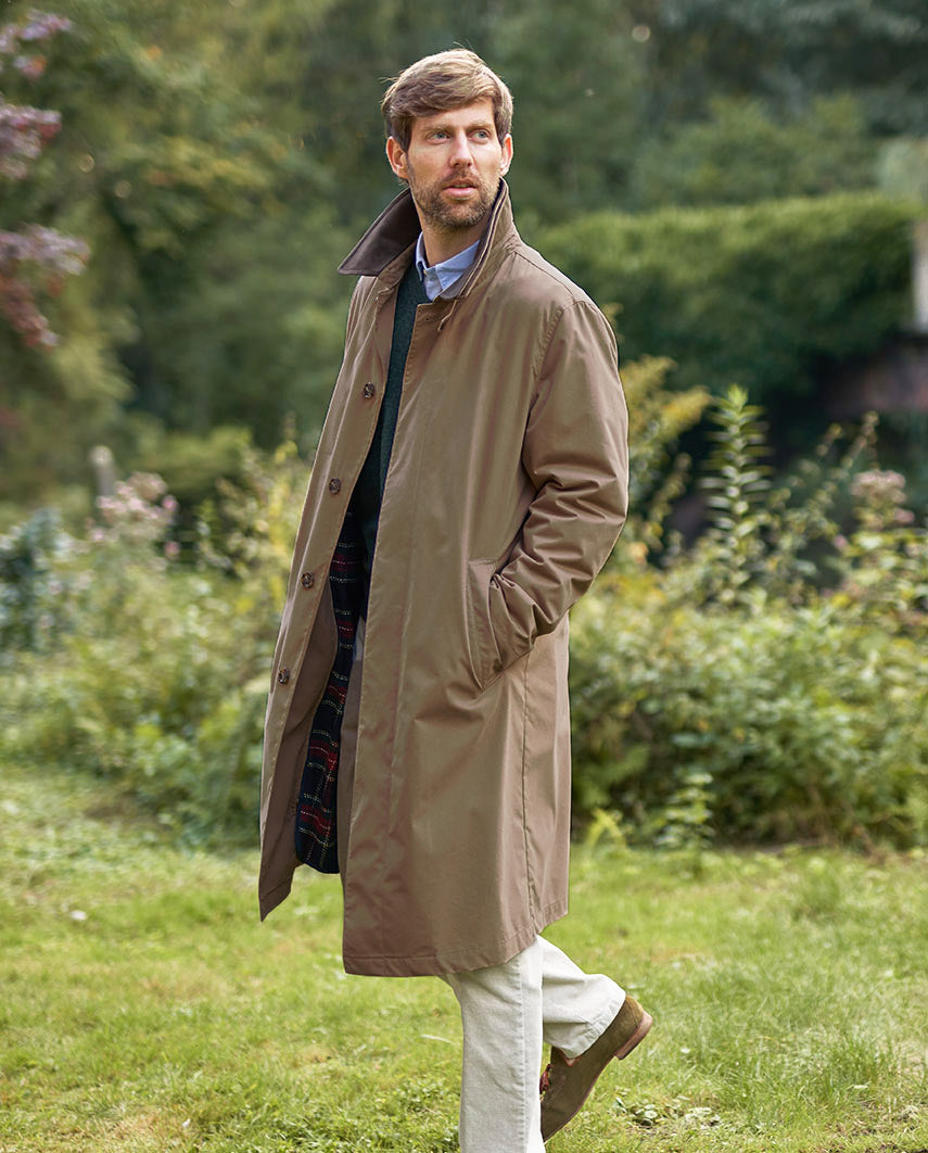 Classic men's coat ''Finchester'' in mud