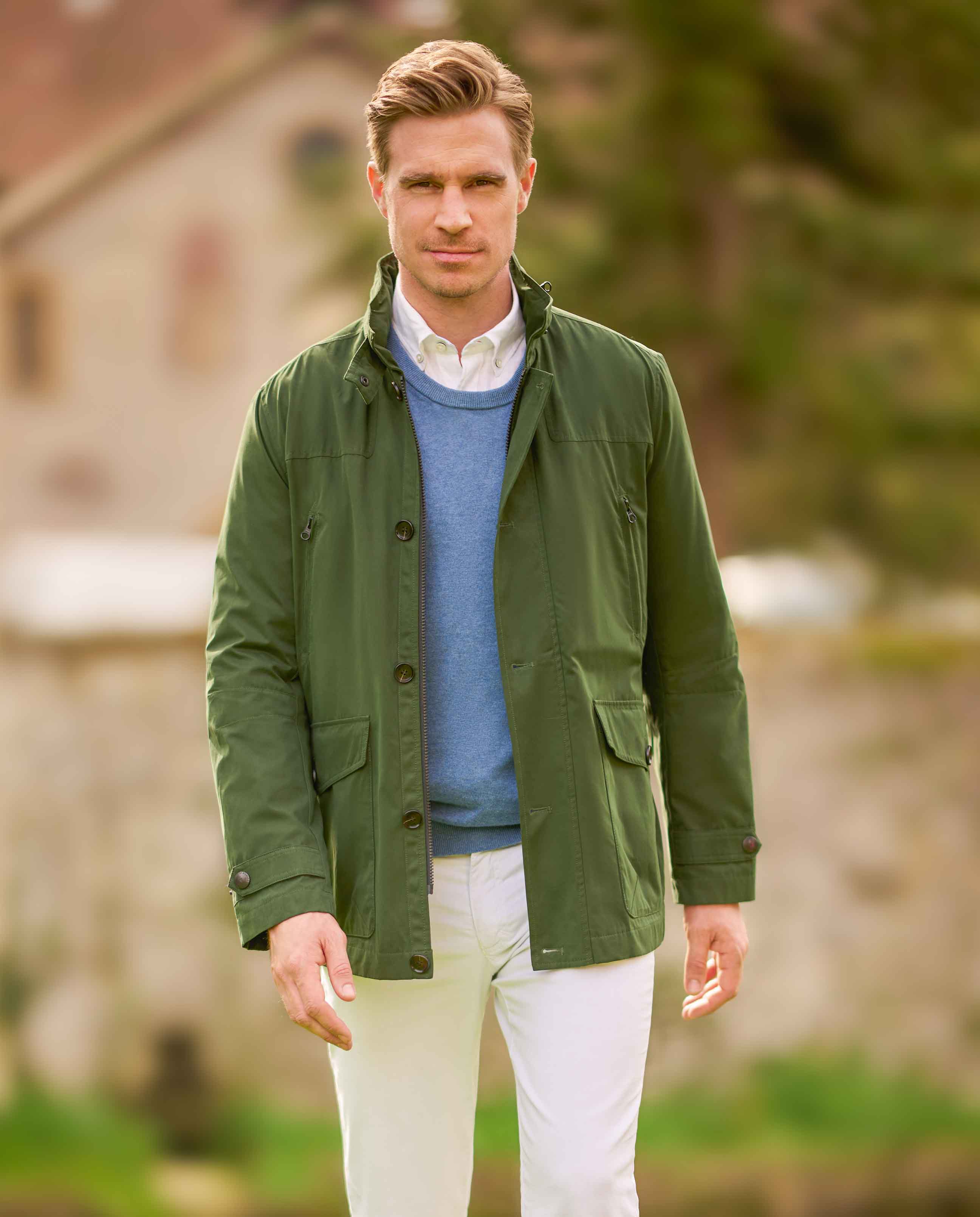 Herren Fieldjacket ''Renfield'' in racing green