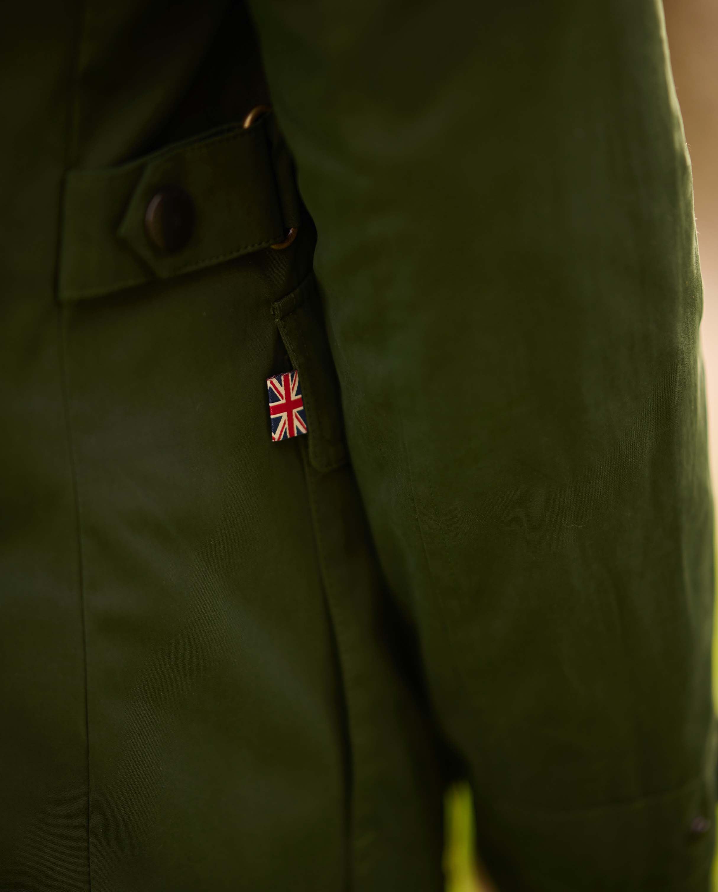 Men's field jacket ''Renfield'' in racing green