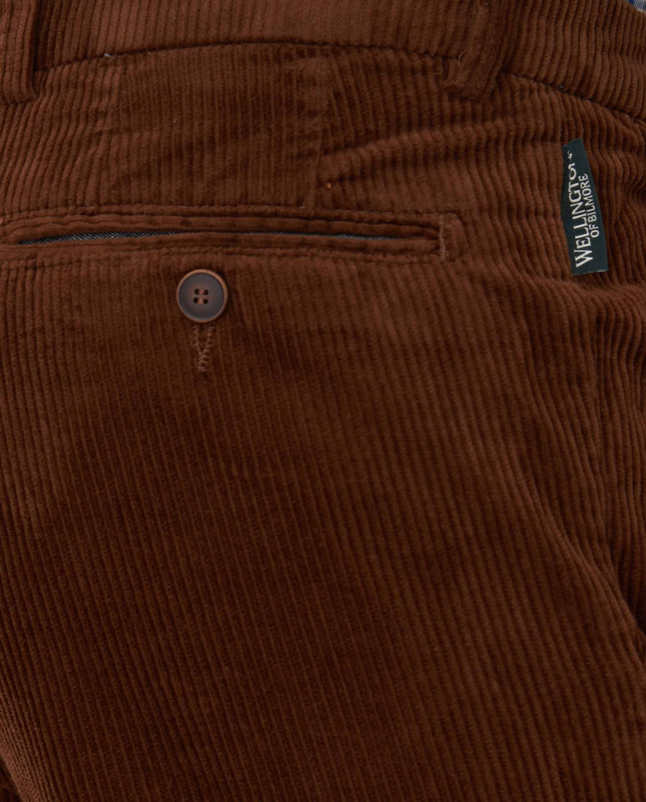 Herren Genua Cordhose ''Mr. Bradley'' in braun