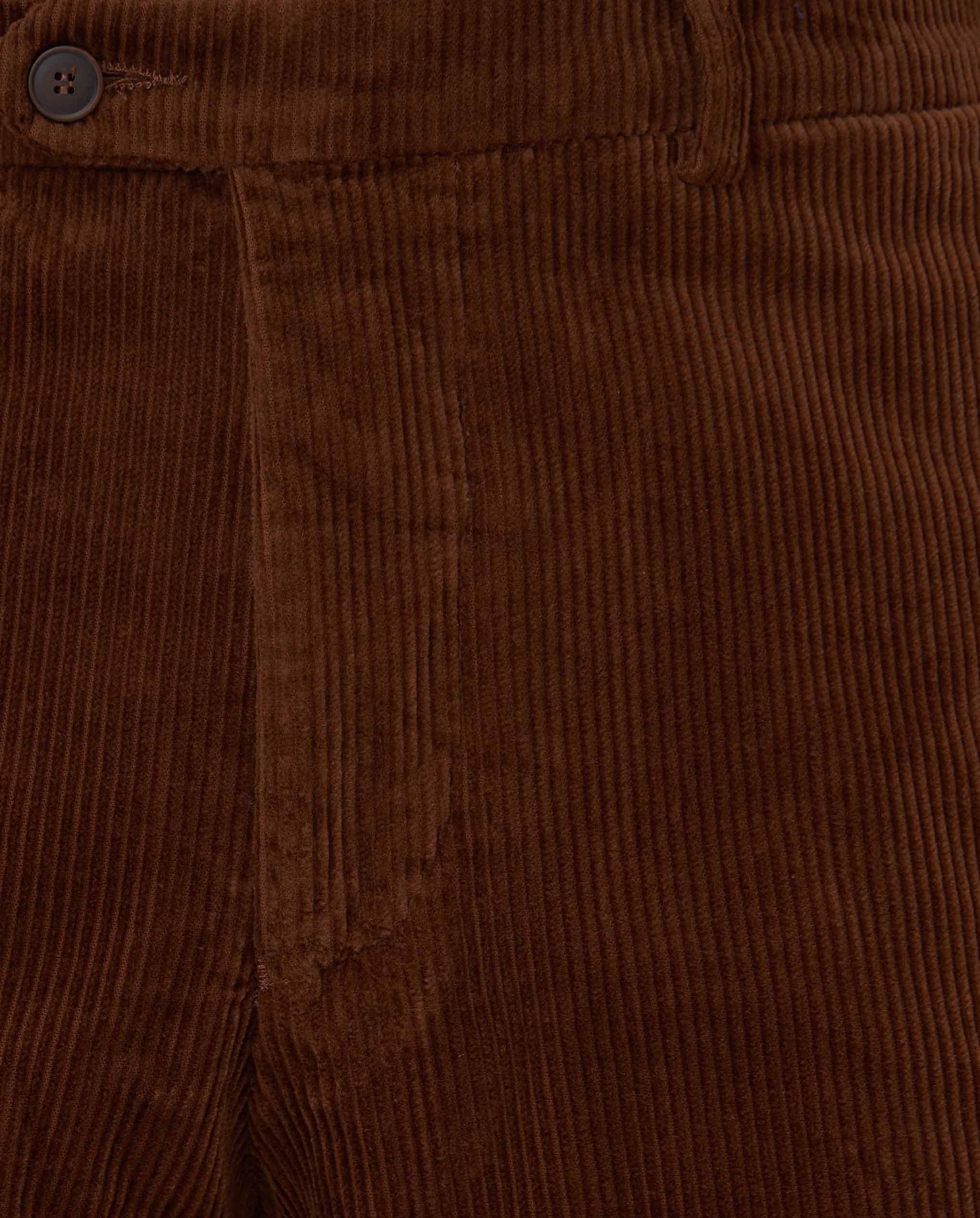 Herren Genua Cordhose ''Mr. Bradley'' in braun