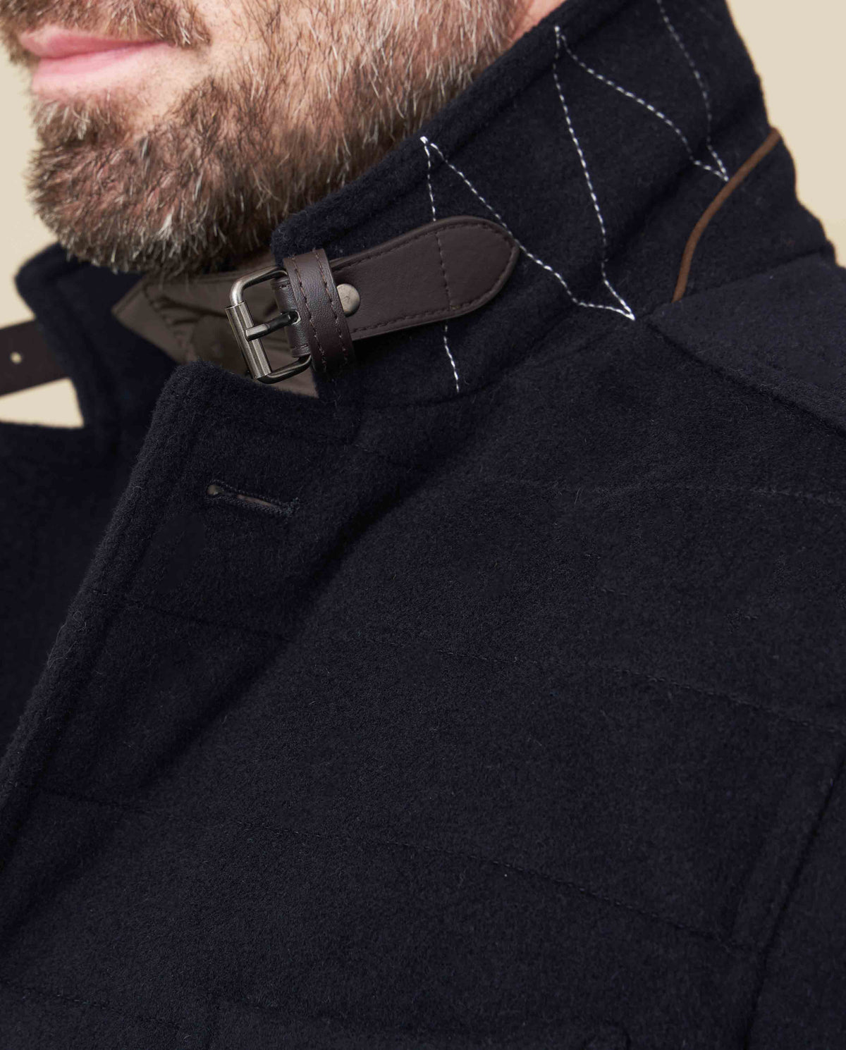 Austria in Navy – Herrenjacke im Sakkostyle aus Woll-Kaschmir