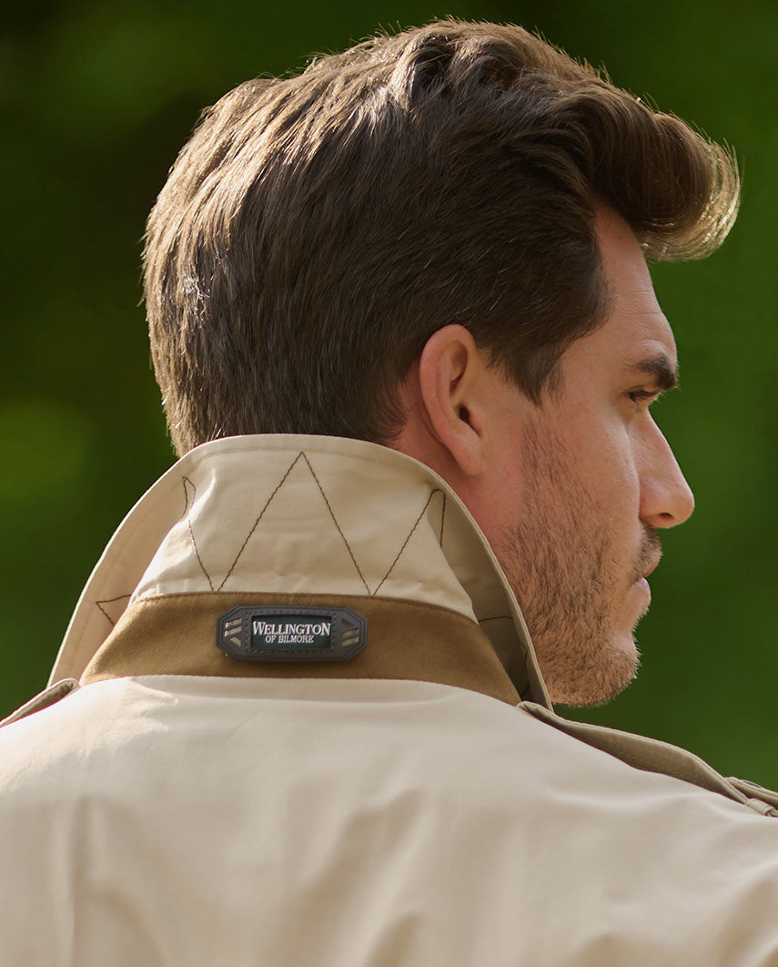 Herren Trenchcoat "Chelsea" in beige