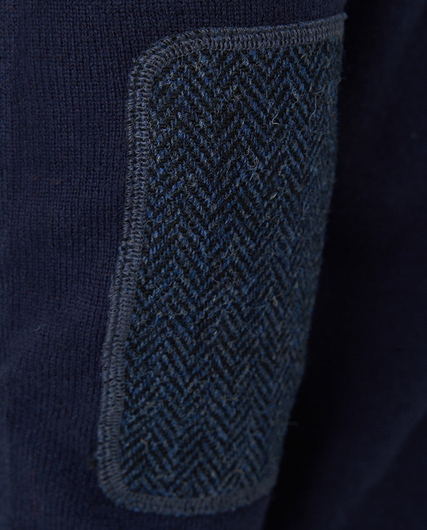 Merino sweater ''Jack'' in navy
