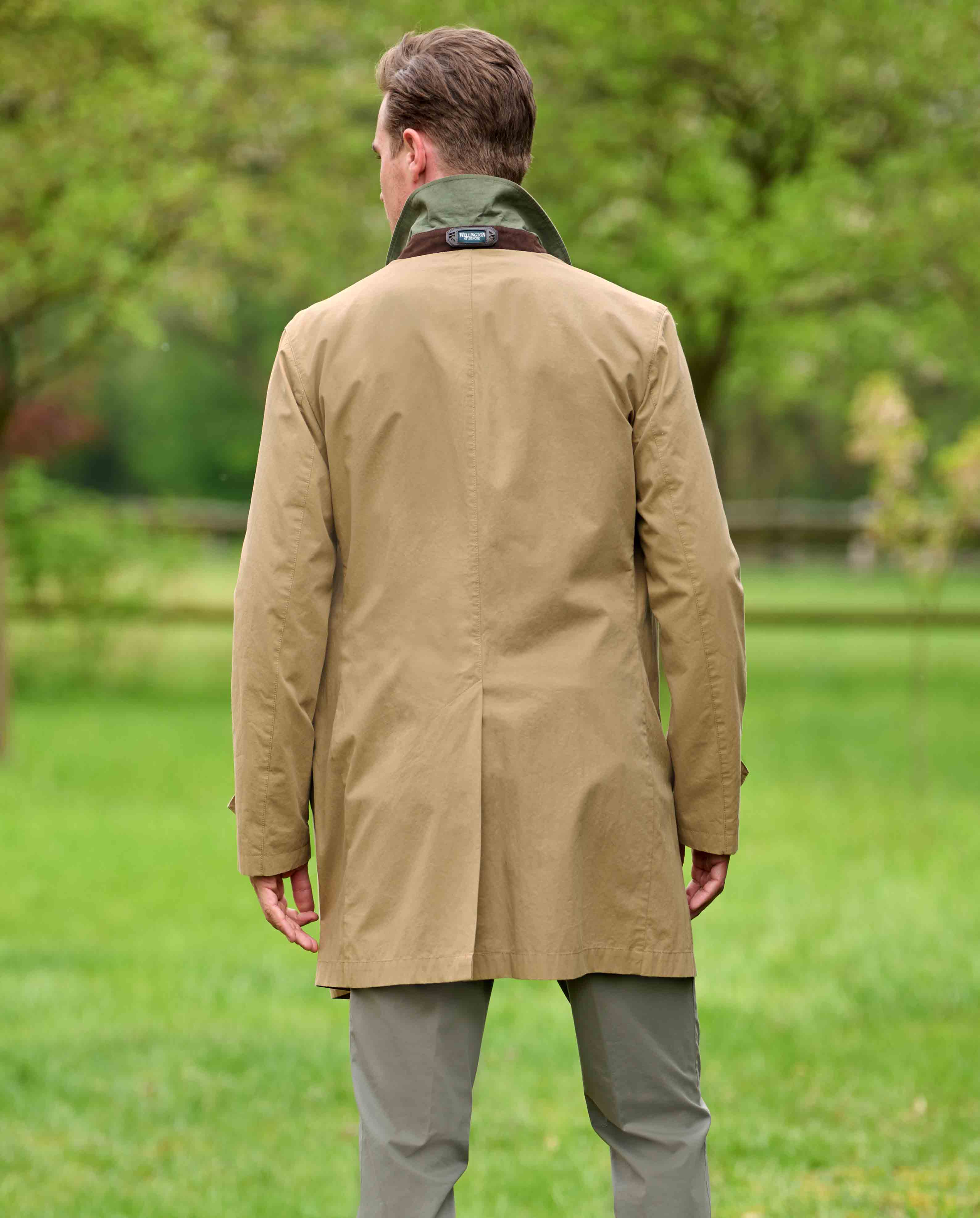 Herren Kurzmantel ”Stirling” in sand