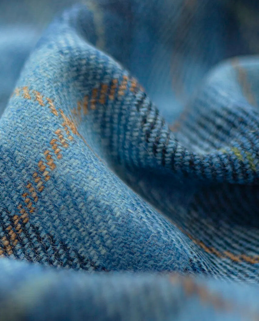 Harris Tweed Hose ''Mr. Miller " in jeans herringbone