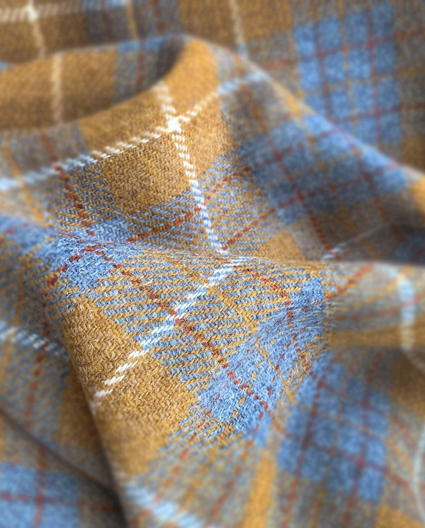 Harris Tweed jacket ''London'' in amber check