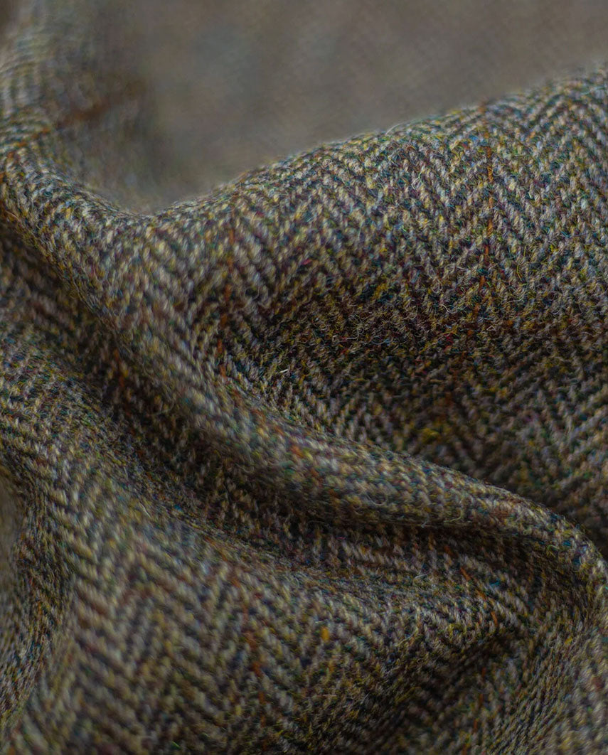 Harris Tweed Hose "Mr. Miller" in evergreen