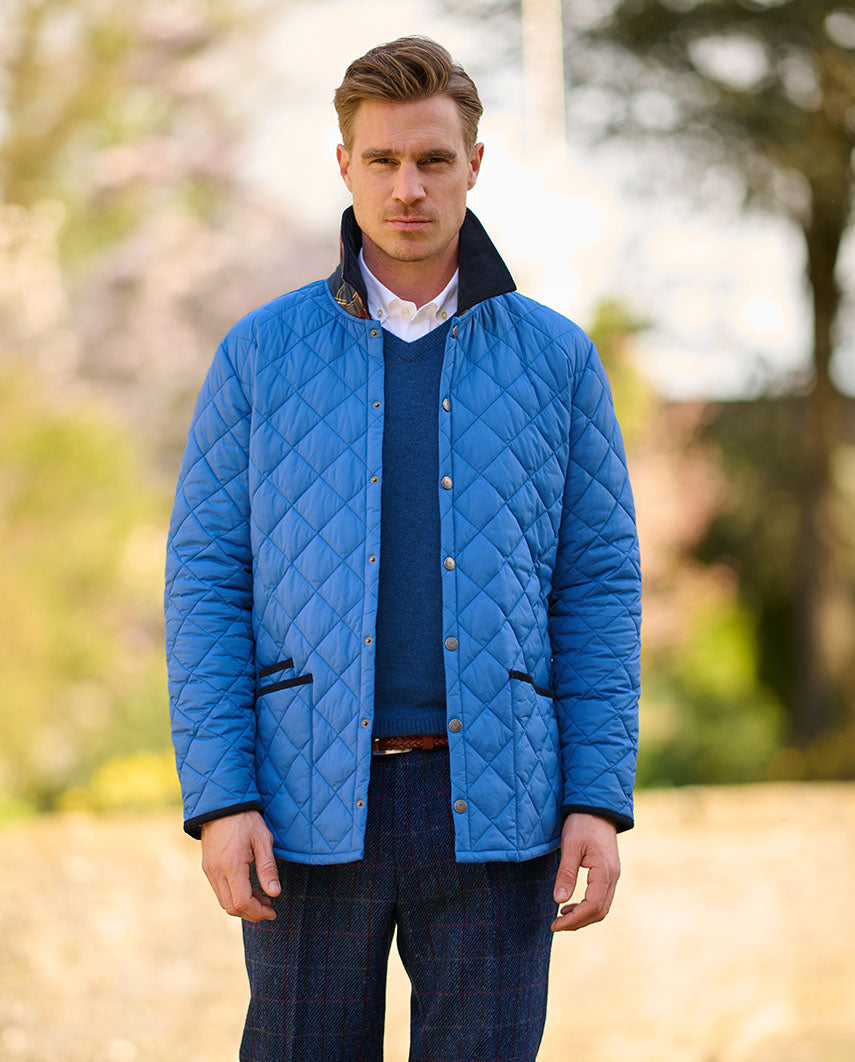 Herren Steppjacke ''York'' in blue