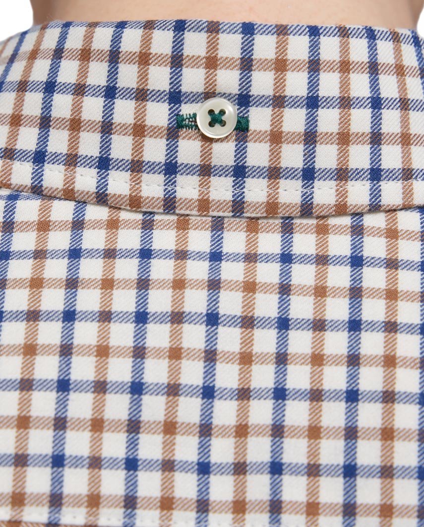 Button-Down Damenbluse "Stella" in Tattersall - Wellington of Bilmore