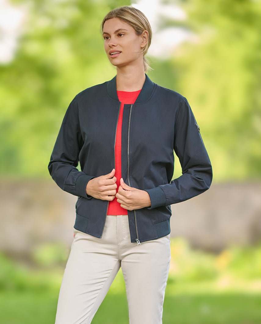 Damen Blouson "Avon" in navy - Wellington of Bilmore