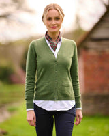 Damen Cardigan "Mara" in dill