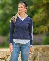 Damen Cardigan "Mara" in navy