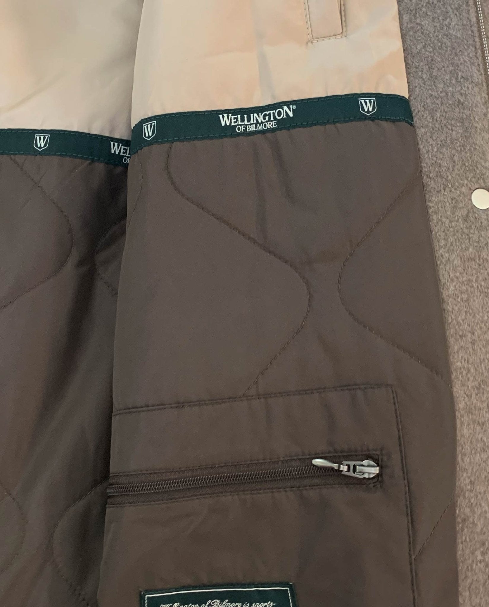 Damen-Parka „Liz Parka“ aus Woll-Kaschmir-Mix in Taupe - Wellington of Bilmore