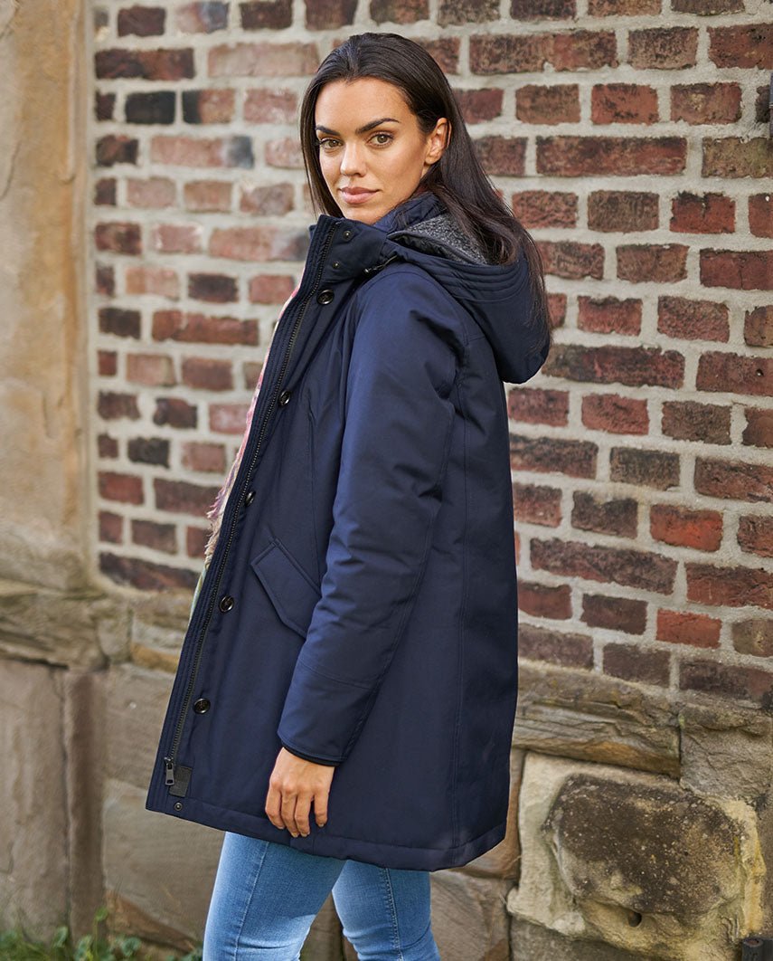 Damen Winter Parka ,,Bonny'' in navy - Wellington of Bilmore