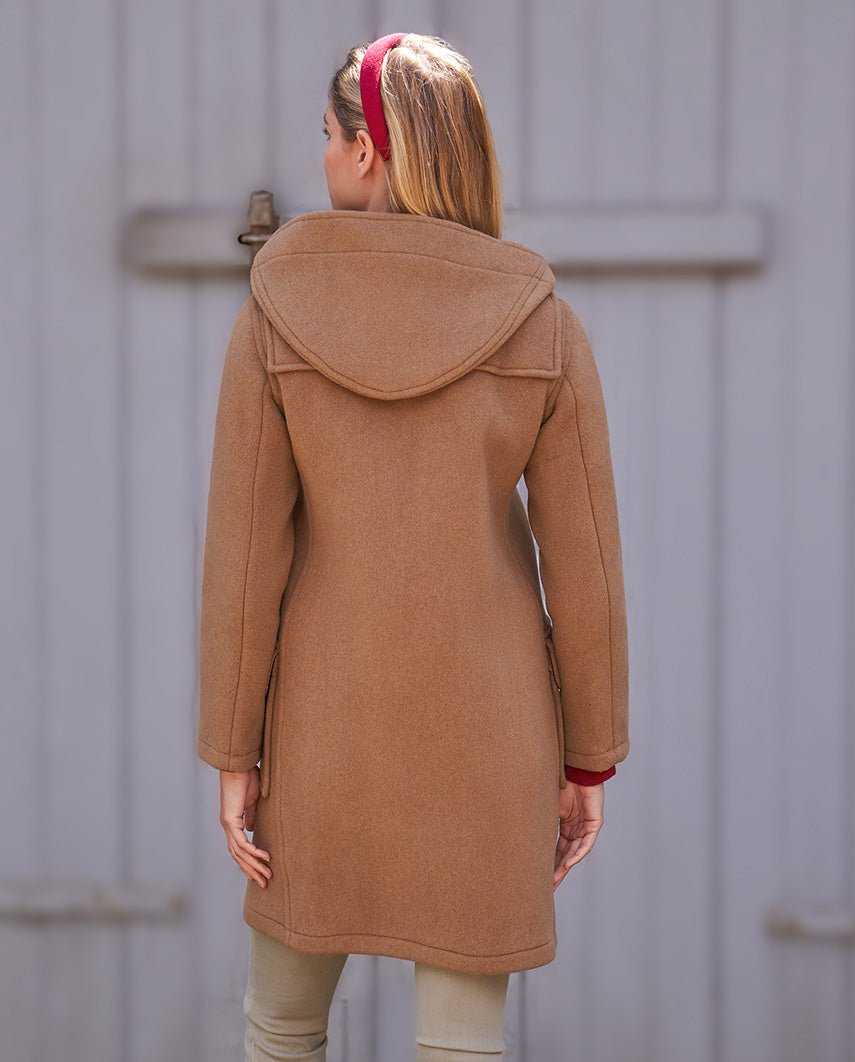 Dufflecoat für Damen ''Ladies Duffle'' in camel - Wellington of Bilmore