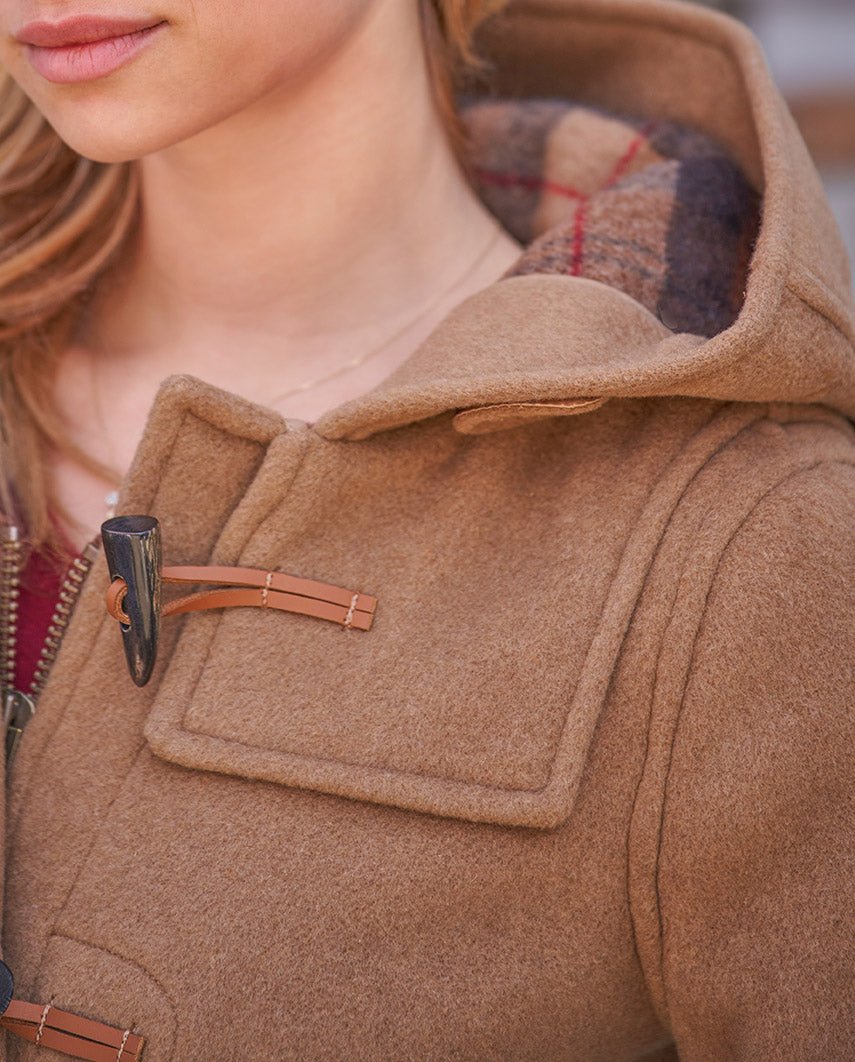 Dufflecoat für Damen ''Ladies Duffle'' in camel - Wellington of Bilmore