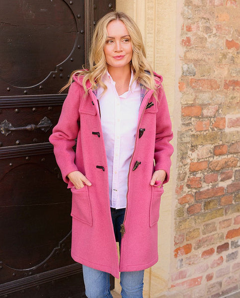 Duffle coat for women ''Ladies Duffle'' in pink