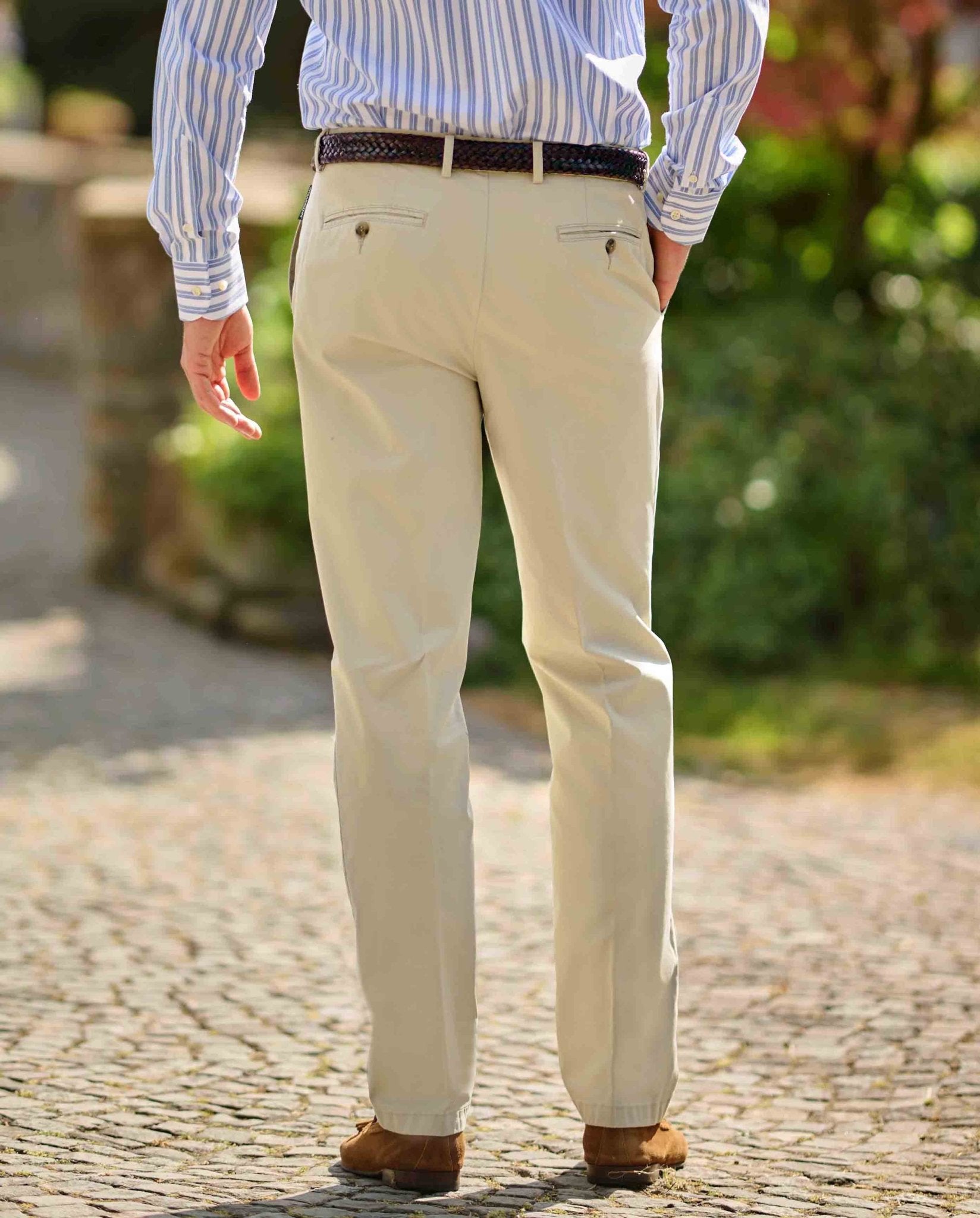 Feine Herren Chino ” Mr. Jones” in light sand - Wellington of Bilmore