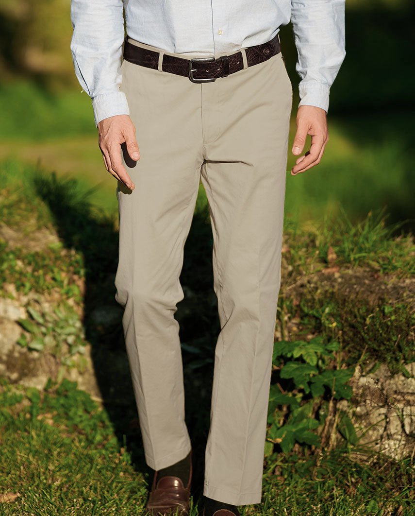 Feine Herren Chino ” Mr. Jones” in stone - Wellington of Bilmore
