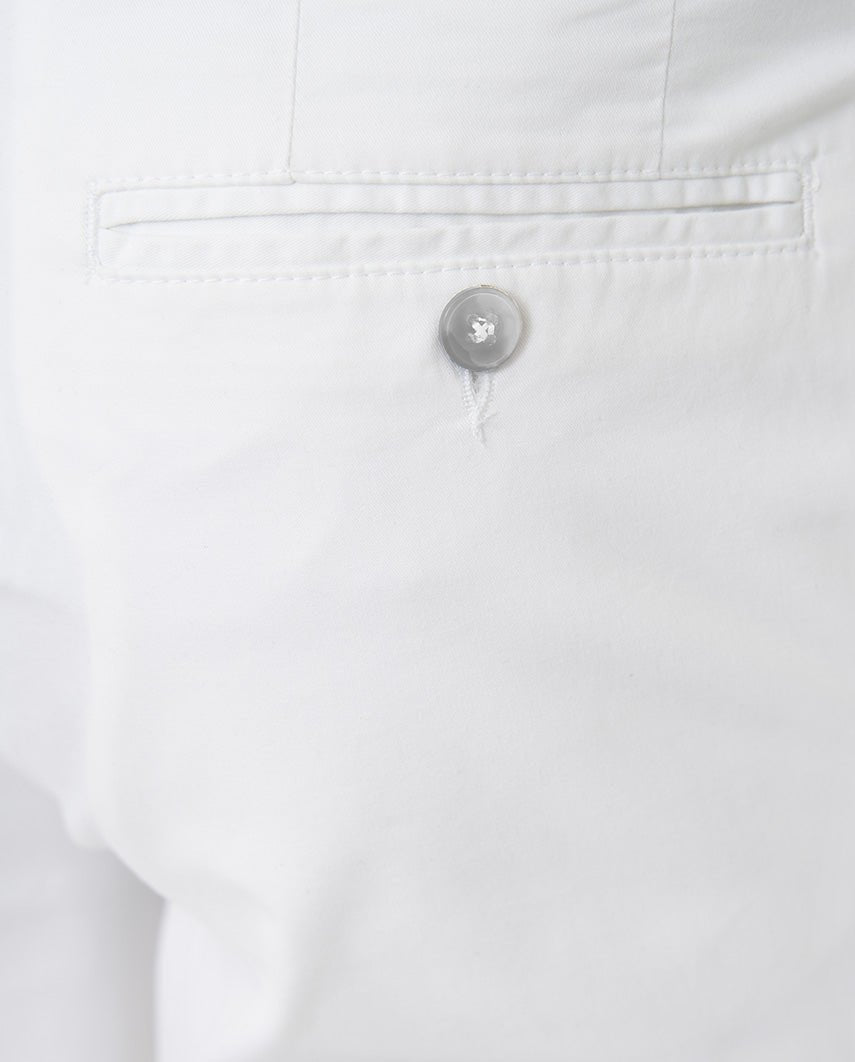Feine Herren Chino ” Mr. Jones” in white - Wellington of Bilmore