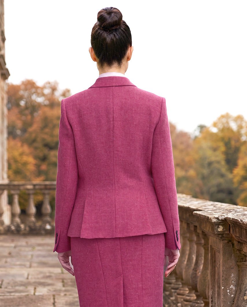 Harris Tweed Blazer "Ladiesclub" in pink - Wellington of Bilmore