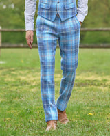 Harris Tweed Hose "Mr. Miller" in jeans herringbone