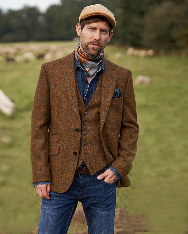 Harris Tweed jacket "London" in country classic