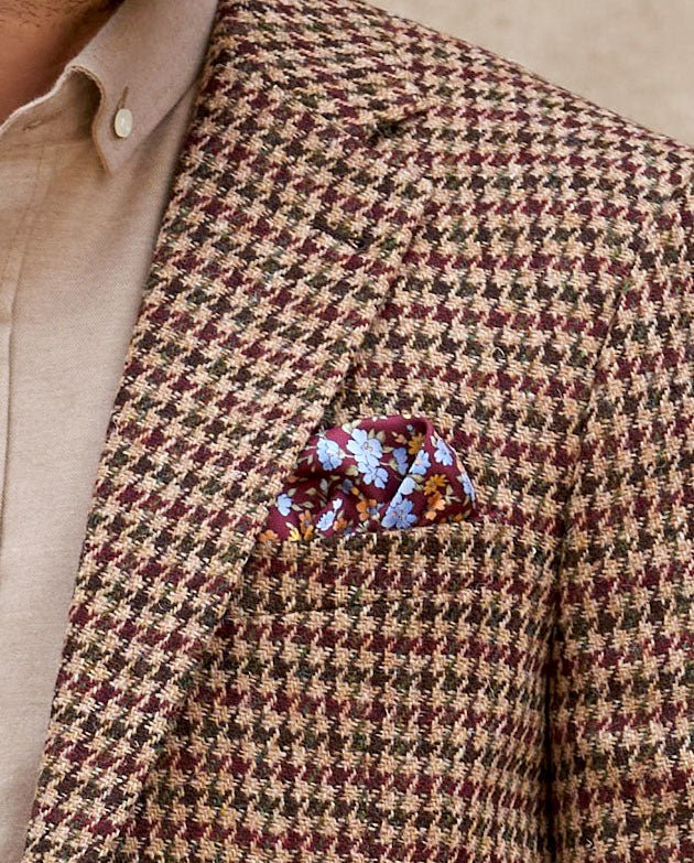 Harris Tweed Sakko ''London'' in country houndstooth - Wellington of Bilmore