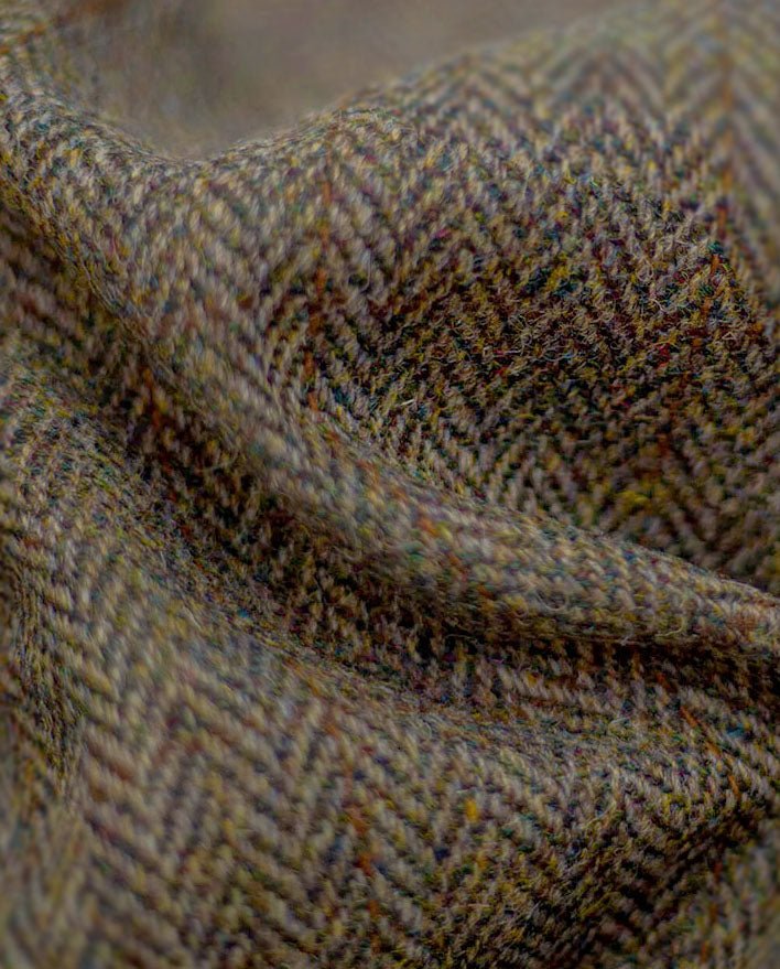 Harris Tweed Sakko ''London'' in evergreen - Wellington of Bilmore