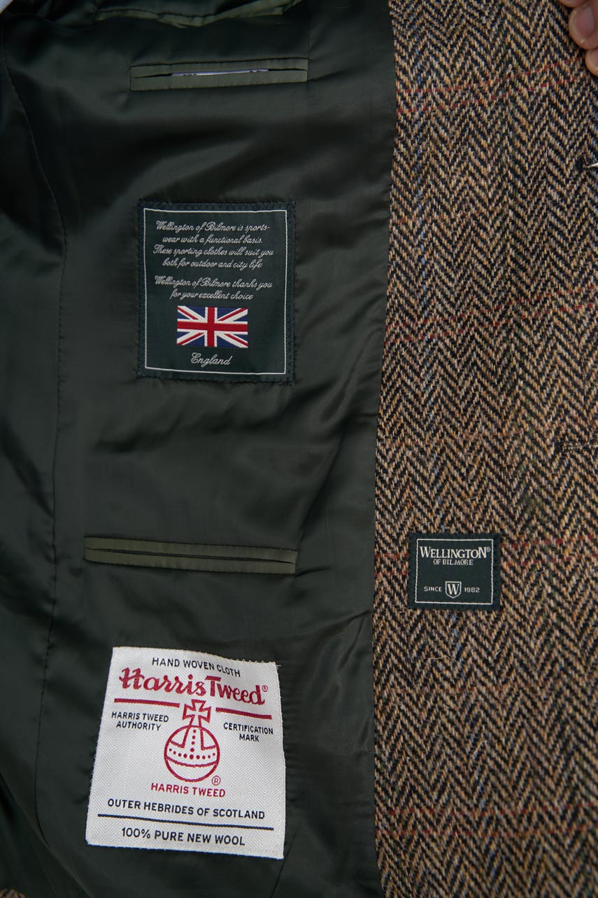 Harris Tweed Sakko "London" in King of Tweed - Wellington of Bilmore