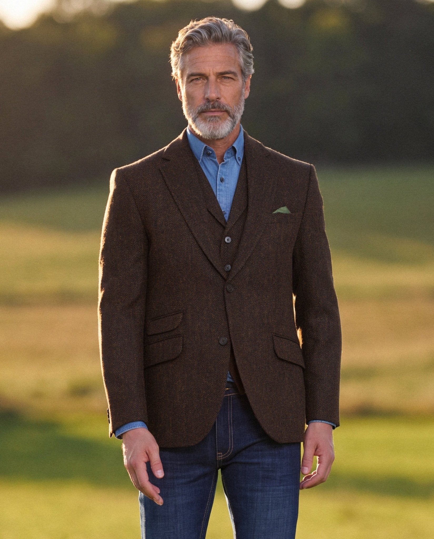 Harris Tweed Sakko ''London'' in multicolor - Wellington of Bilmore