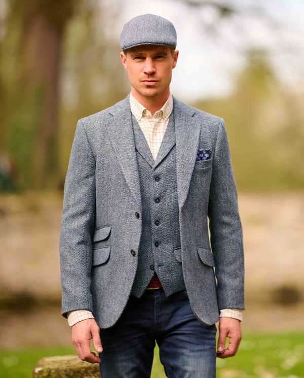 Harris Tweed Sakko "London" in Tweed of Water