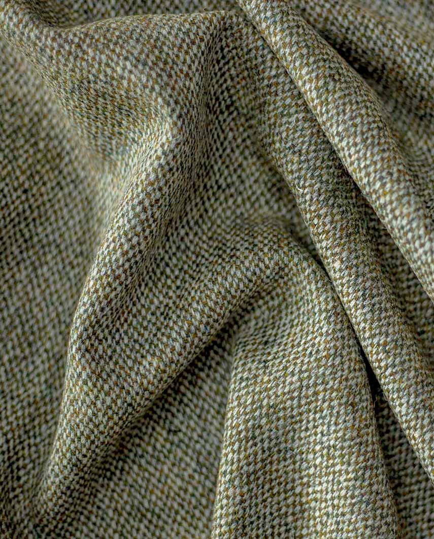 Harris Tweed Weste "Wales" in multi green Tweed - Wellington of Bilmore