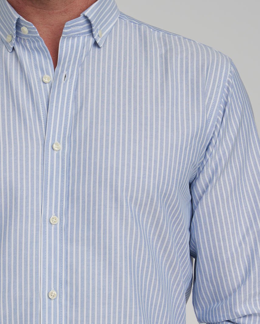 Herren Button-Down-Hemd „Steward“ im Classic Oxford Streifen - Wellington of Bilmore
