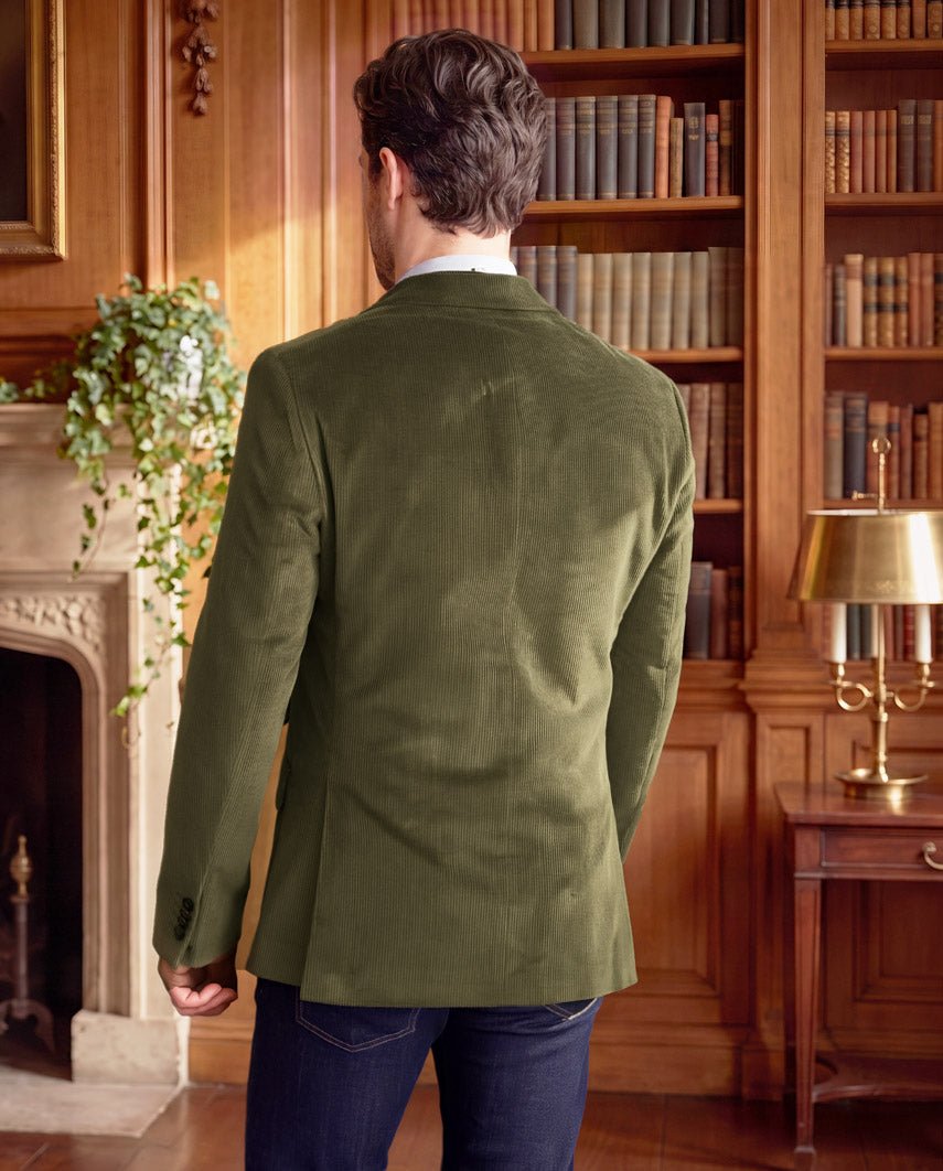 Herren Cord Sakko ''London'' in forrest - Wellington of Bilmore