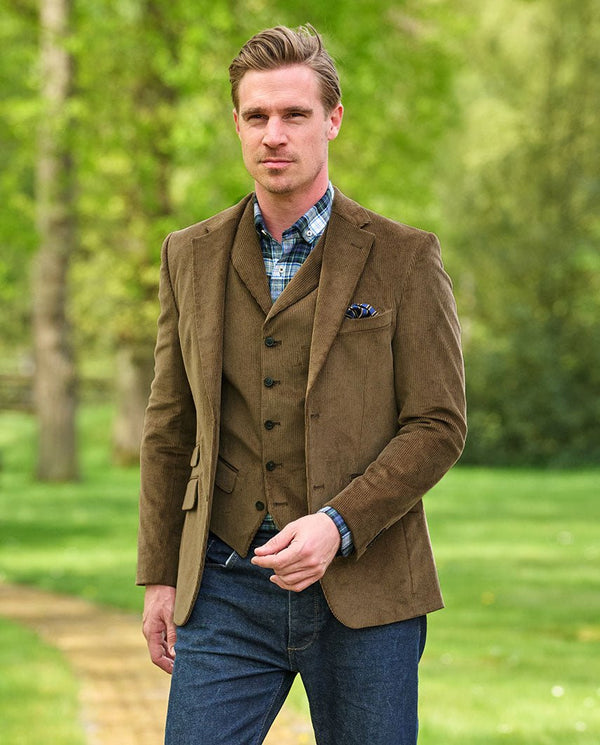 Herren Cord Sakko "London" in mud