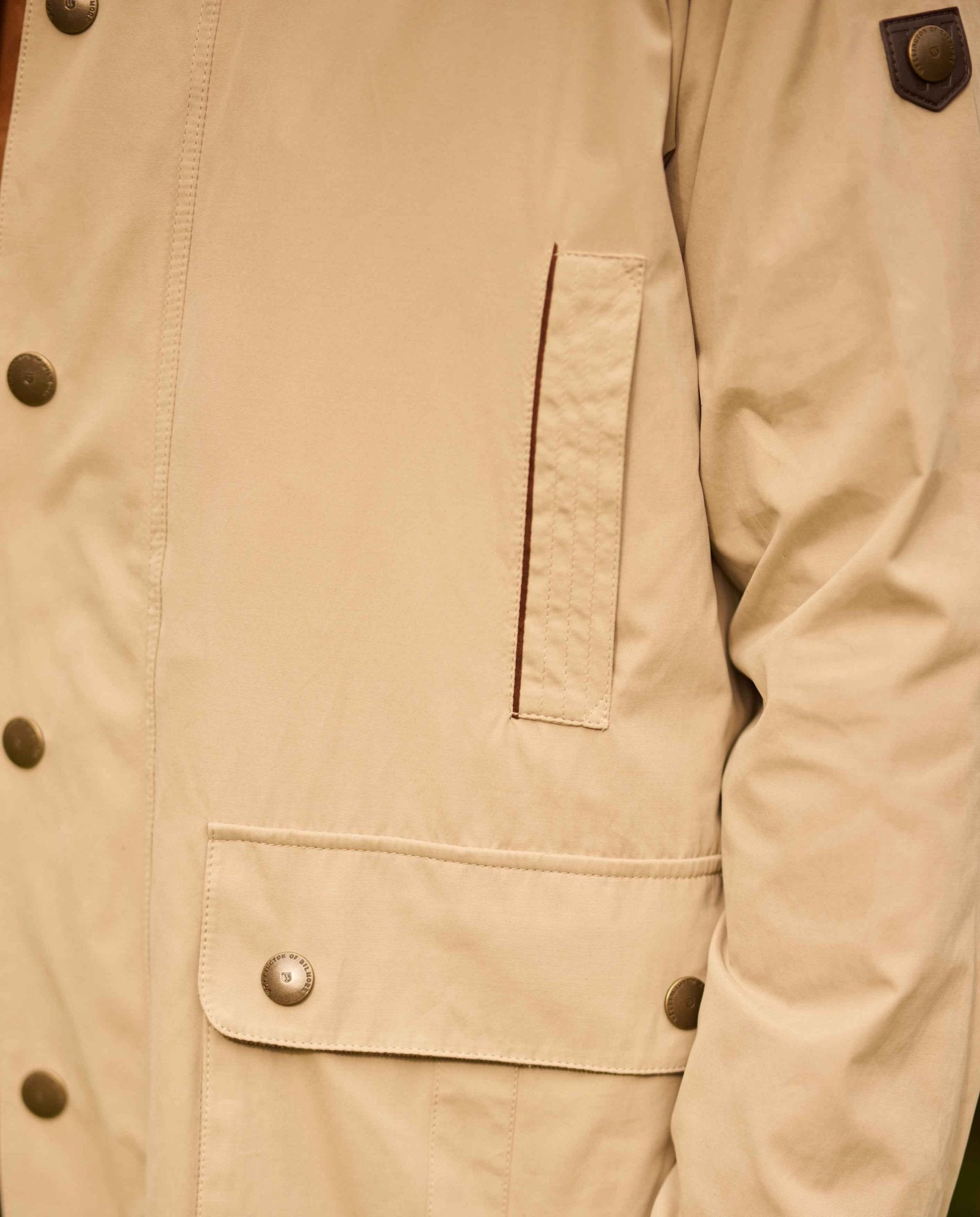 Herren Countryjacke ''Glenfield II'' in beige - Wellington of Bilmore